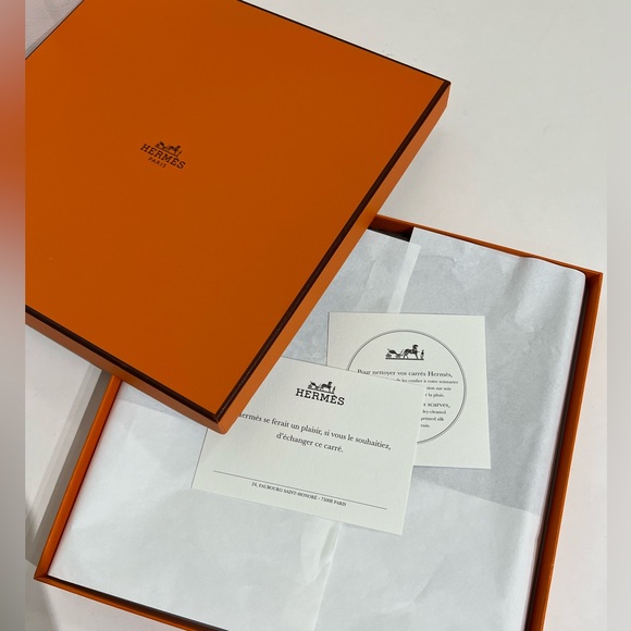 Hermes Silk Scarf  New - Picture 1 of 6